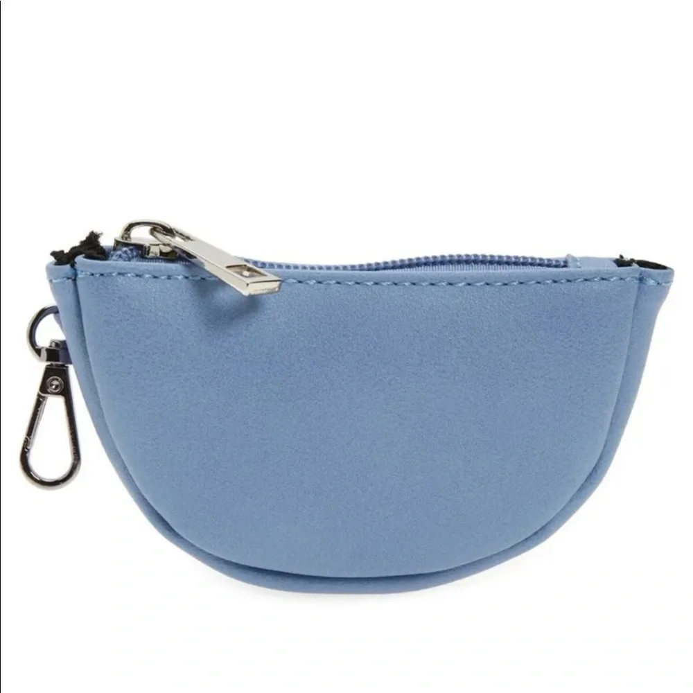 Nordstrom BP. Half Moon Pouch - Blue - NEW